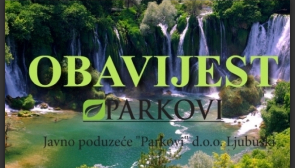 JP Parkovi doo Ljubuški: Sutra prekid u isporuci vode na području “Plantaža”