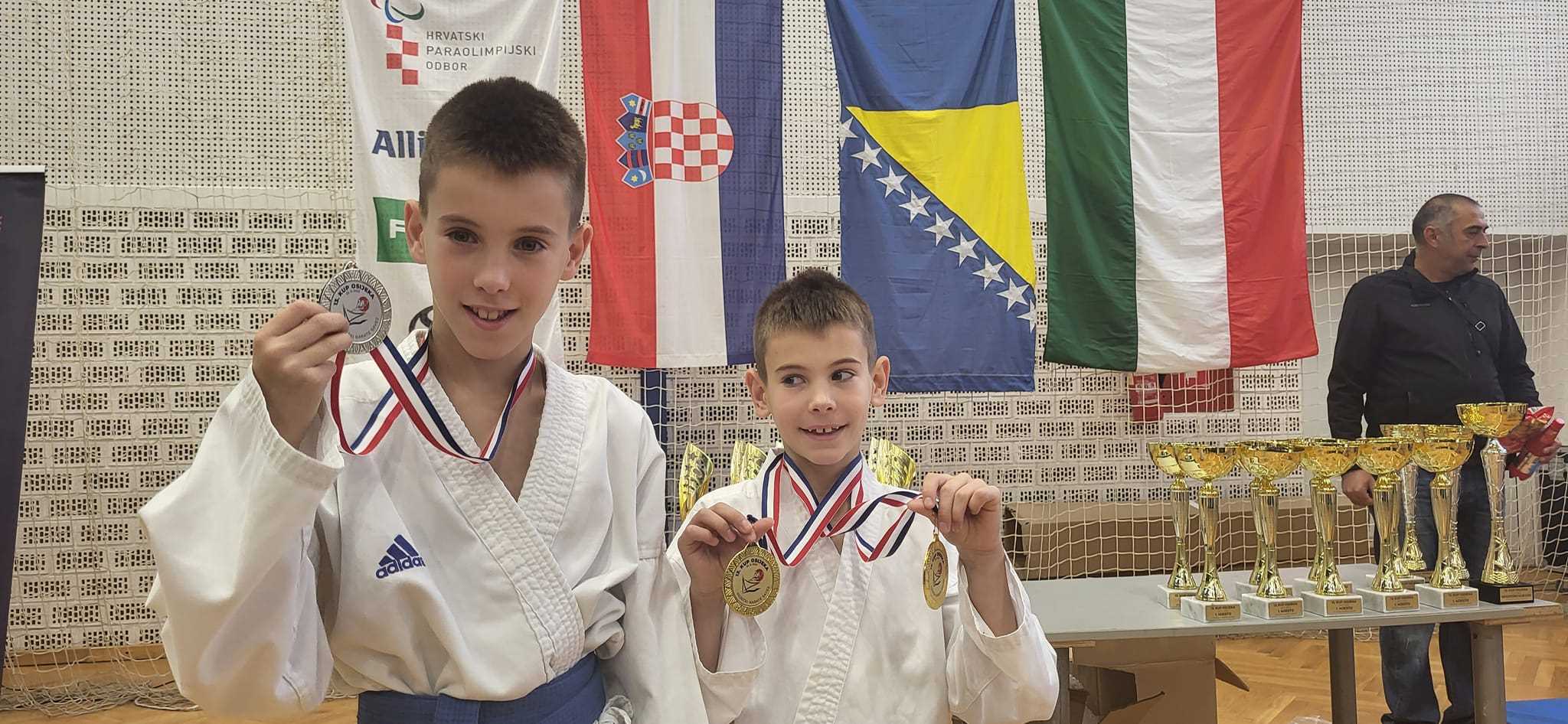Karate klub Ljubuški nastupio na Kupu Osijeka