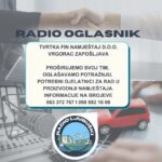 FIN namještaj Vrgorac  zapošljava