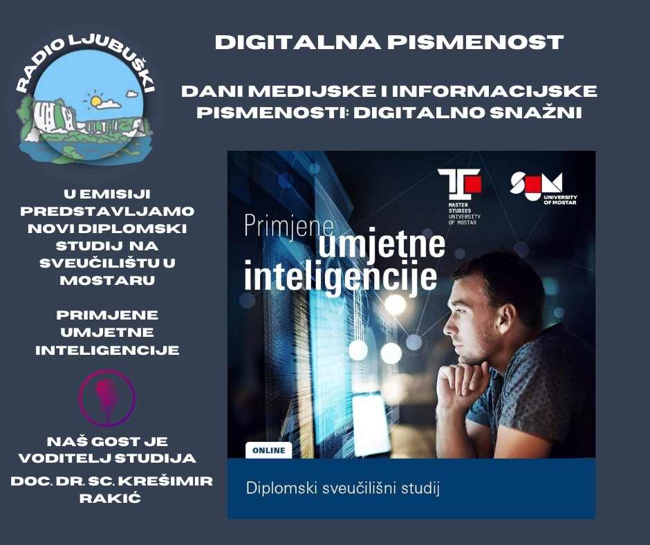 DANI MEDIJSKE I INFORMACIJSKE PISMENOSTI U BOSNI I HERCEGOVINI 2024. GODINE: Digitalna pismenost-digitalno snažni!