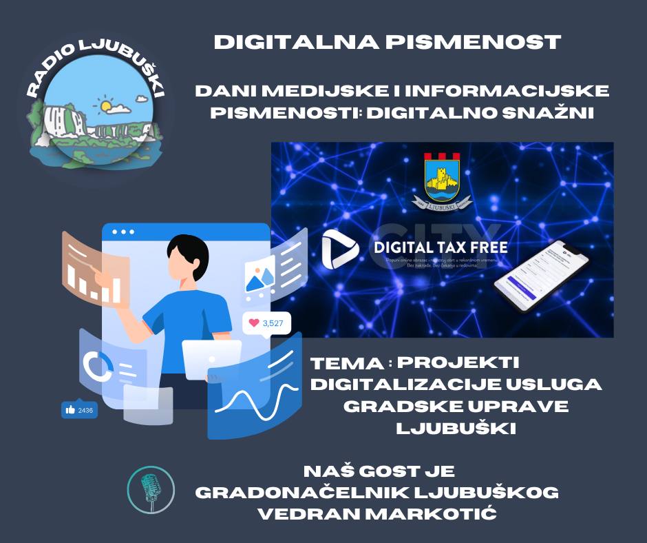 Digitalna pismenost: Grad Ljubuški/Digitalizacija Gradske uprave