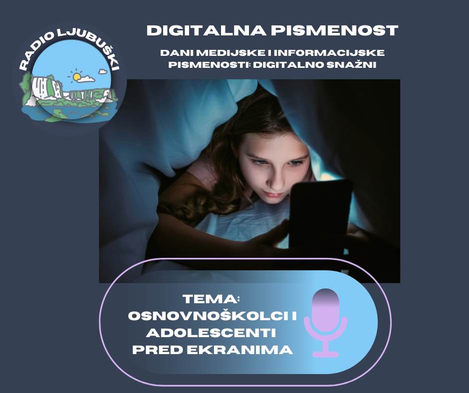 Digitalna pismenost: Osnovnoškolci provode po 8,9 sati dnevno pred ekranima!?