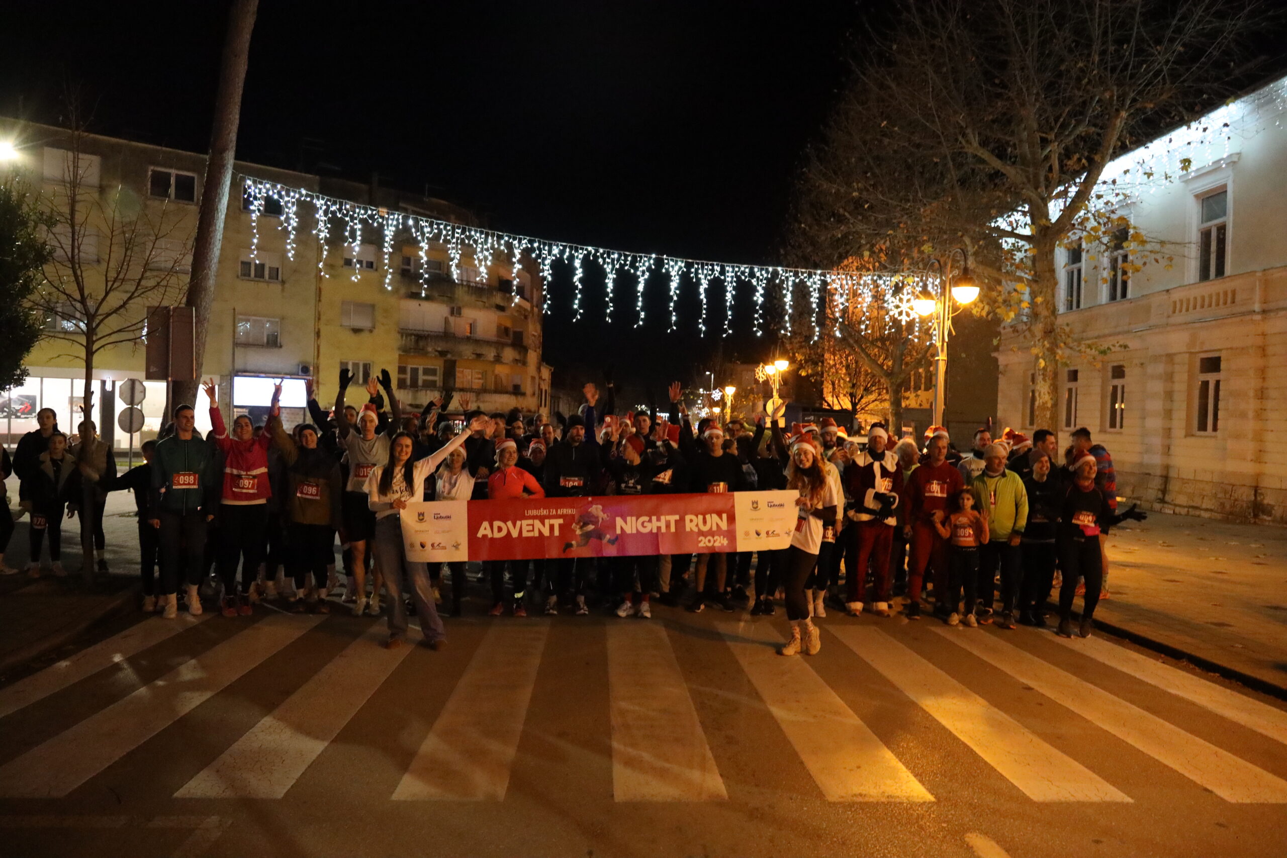 3. Advent Night Run Ljubuški s rekordnih 155 trkača