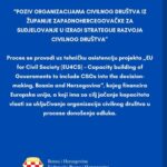 ŽZH: Poziv organizacijama civilnog društva