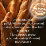 Novo u Ljubuškom! Pekara Pavlović otvara u petak 16.svibnja