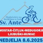 Najava:Biciklističko hodočašće sv. Anti na Humac u nedjelju