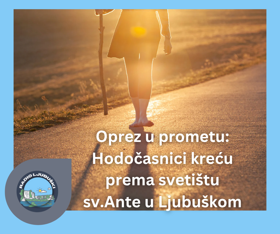 Vozači oprez: Veliki broj hodočasnika kreće prema Ljubuškom