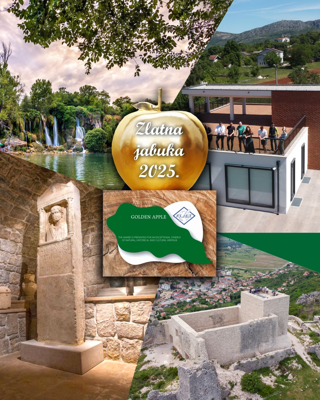 Ljubuški: Sutra svečanost dodjele turističkog Oscara  „Zlatne jabuke“