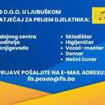 Prodajni centar FIS Ljubuški zapošljava