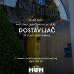 Hotel Hum posao dostavljača