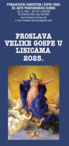 Trodnevnica i proslava Velike Gospe u Lisicama