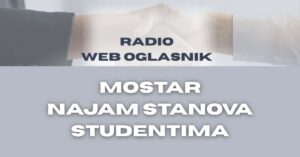 Mostar – slobodne garsonjere za studente