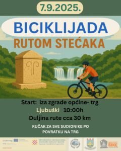 Ljubuški: U nedjelju 12. Ljubuška biciklijada “Rutom stećaka”