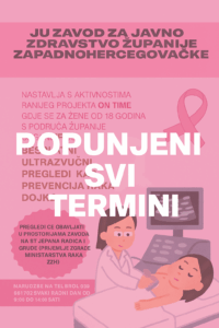 Popunjeni svi termini za besplatne ultrazvučne preglede dojki
