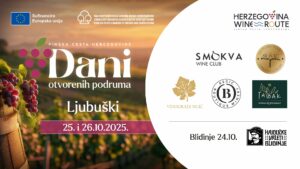 Rezervirajte svoje mjesto i dođite na Dane otvorenih podruma u Ljubuški