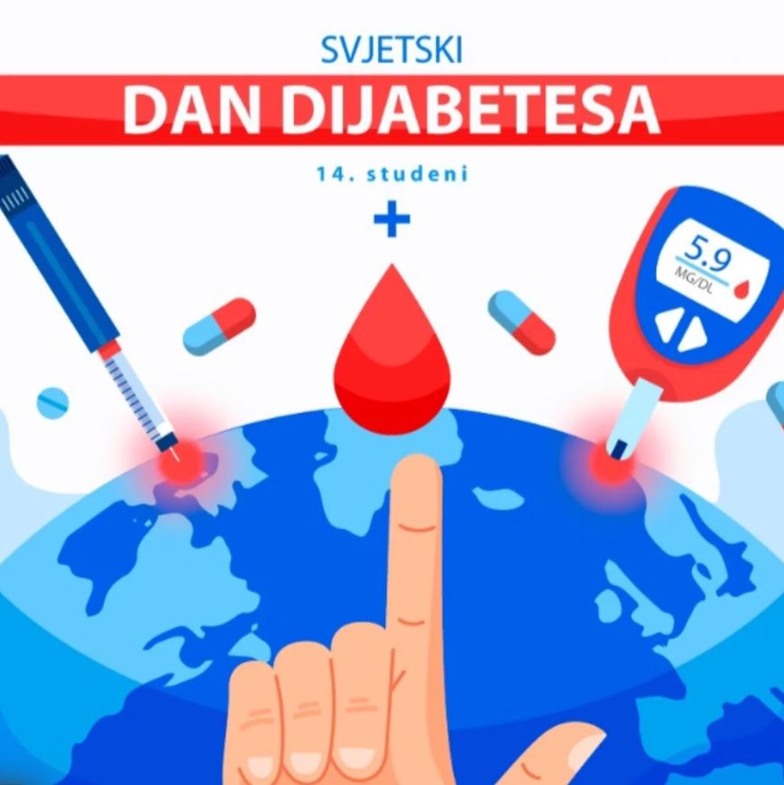 Udruga dijabetičara ŽZH obilježava Svjetski dan šećerne bolesti