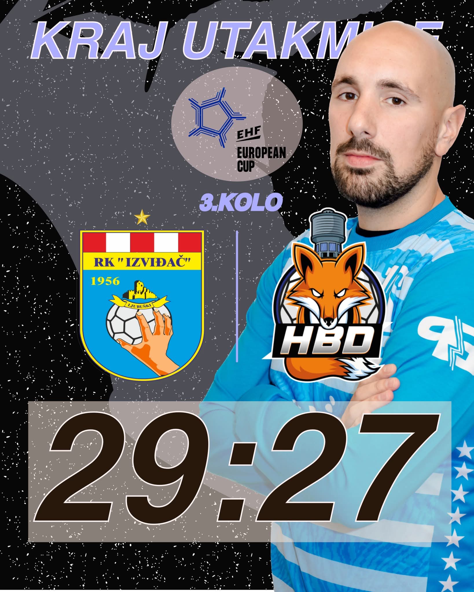 RK Izviđač Agram pobjeda protiv Dudelangea za europski iskorak!