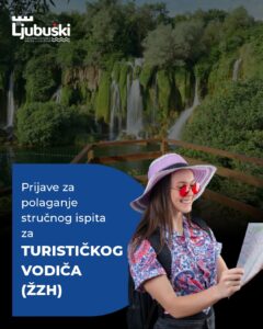 Prijave za polaganje stručnog ispita za TURISTIČKOG VODIČA (ŽZH)