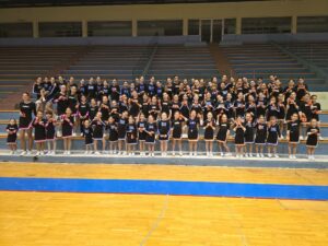 Božićni cheerleading izazov okupio više od stotinu sportašica u Gradskoj sportskoj dvorani Ljubuški