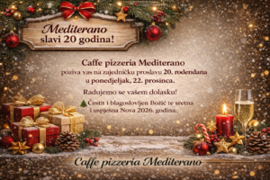 Mediterano slavi 20 godina!