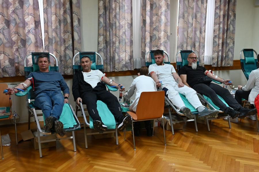 U Ljubuškom prikupljeno 56 doza krvi, rekorder Ivica Bošnjak darovao 70. put 