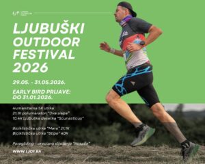 Ljubuški Outdoor Festival 2026: Otvorene early bird prijave za najveću outdoor avanturu u Hercegovini  