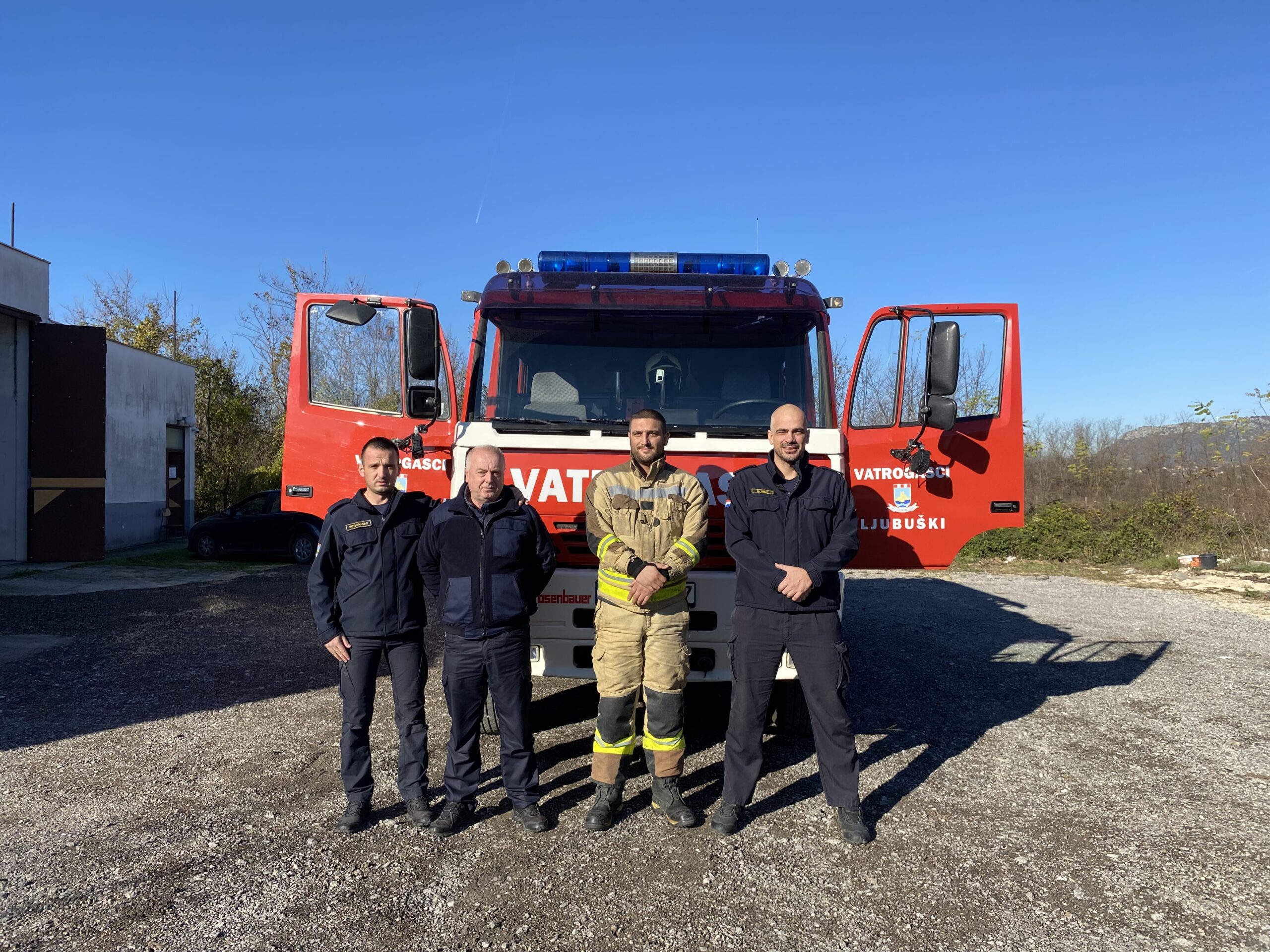 Profesionalna vatrogasna postrojba Ljubuški: 2025. obilježena brojnim intervencijama, suradnjom i pomoći građana