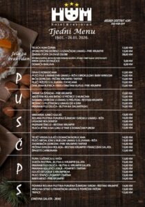 Hotel Hum:Dnevna ponuda jela