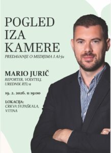 Župa Vitina poziva na predavanje “Pogled iza kamere-o medijima i umjetnoj inteligenciji”