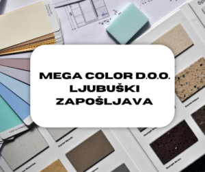 Mega color d.o.o. Ljubuški zapošljava