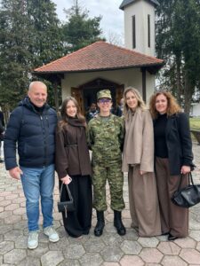 Antonela Jelčić iz Stubice među prvim ročnicima na vojnoj obuci u Požegi