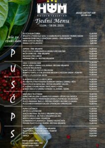 Hotel Hum:Dnevna ponuda jela