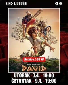 Dodatne projekcije animiranog filma „David“!