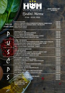 Hotel Hum:Dnevna ponuda jela