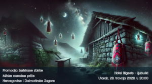 Ljubuški: Predstavljanje knjige “Mitske narodne priče Hercegovine i Dalmatinske Zagore” u utorak 28.travnja u hotelu Bigeste