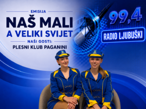 Plesni klub Paganini u emisiji „Naš mali, a veliki svijet“ – gošće Jagoda Kozina i Božena Selak