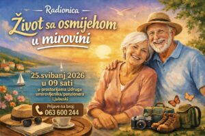 Umorovljenici prijavite se na radionicu