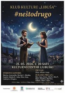Klub kulture „Libuša“ donosi „#neštodrugo“