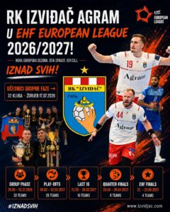 RK Izviđač Agram u EHF European League 2026./2027