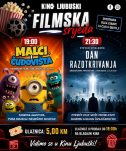 Filmska srijeda u Kinu Ljubuški