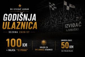 Godišnje ulaznice za sezonu 2026/27 – budite uz Skaute cijelu sezonu!