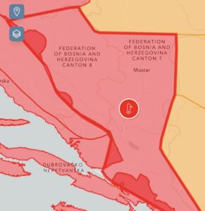 Temperature do 42 °C / Preporučuje se oprez tijekom najtoplijeg dijela dana