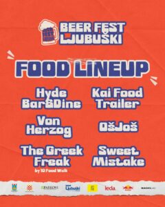Što se jede na Beer Festu Ljubuški? Donosimo kompletan food lineup