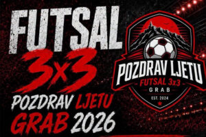 Otvorene prijave za 3. futsal turnir “Pozdrav ljetu” u Grabu