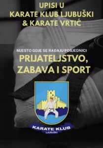 Karate klub Ljubuški upisuje nove članove
