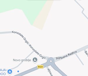 Obavijest o privremenom zatvaranju dijela ulice Sestre Konzolate Grgić