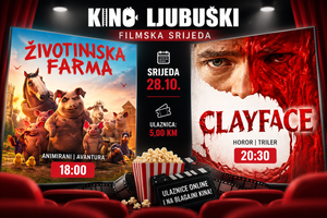 Kino Ljubuški: U srijedu na programu „Životinjska farma“ i „Clayface“