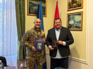 Gradonačelnik Ljubuškog Vedran Markotić primio zapovjednika EUFOR-a