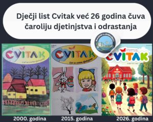 Dječji list Cvitak već 26 godina čuva čaroliju djetinjstva i odrastanja